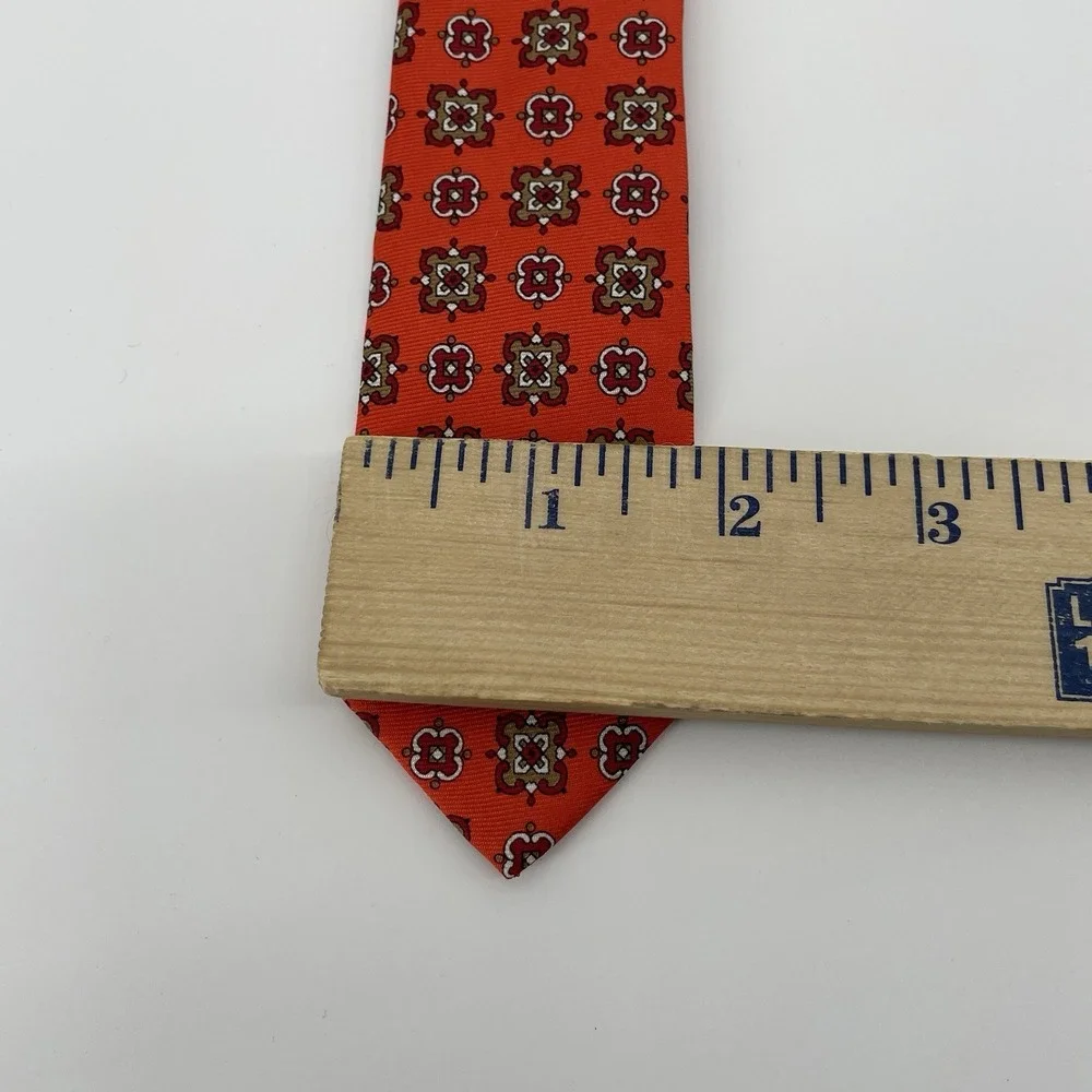 J.Crew Silk Tie Multicolor Geometric Print 42 Inch Crewcuts Boys Sizes 2-7